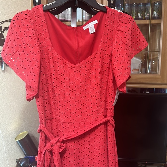 London Times Red Dress - Picture 2 of 5